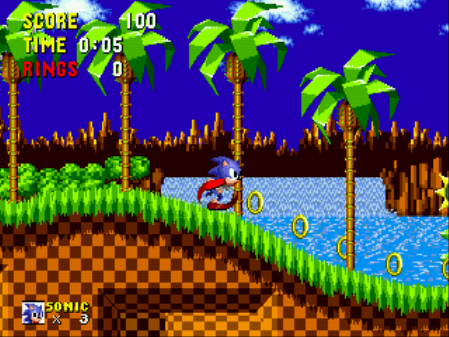Sonic for MegaCD (european version) Screenthot 2